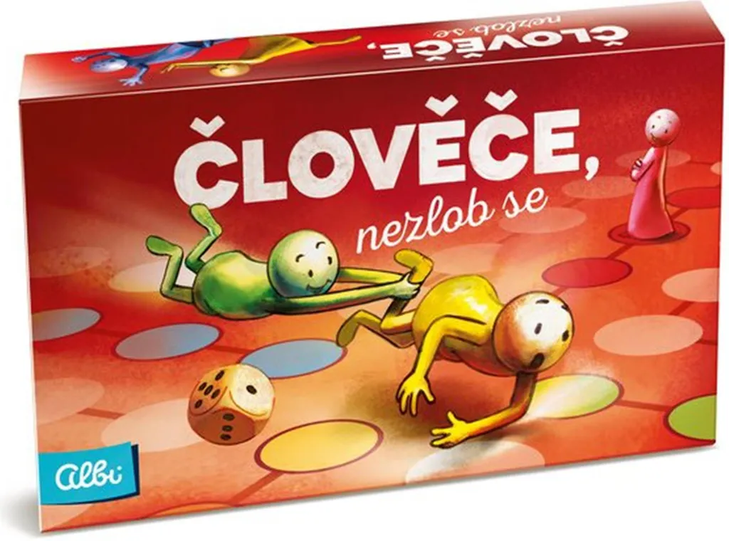 Jeu Mec ne te fâche pas classique avec plateau bois pour 4 joueurs
