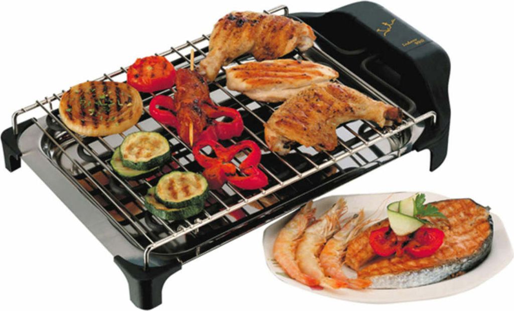 Grill elettrico jata bq101 420x260mm 2400w 2 altezze Immagine del prodotto 