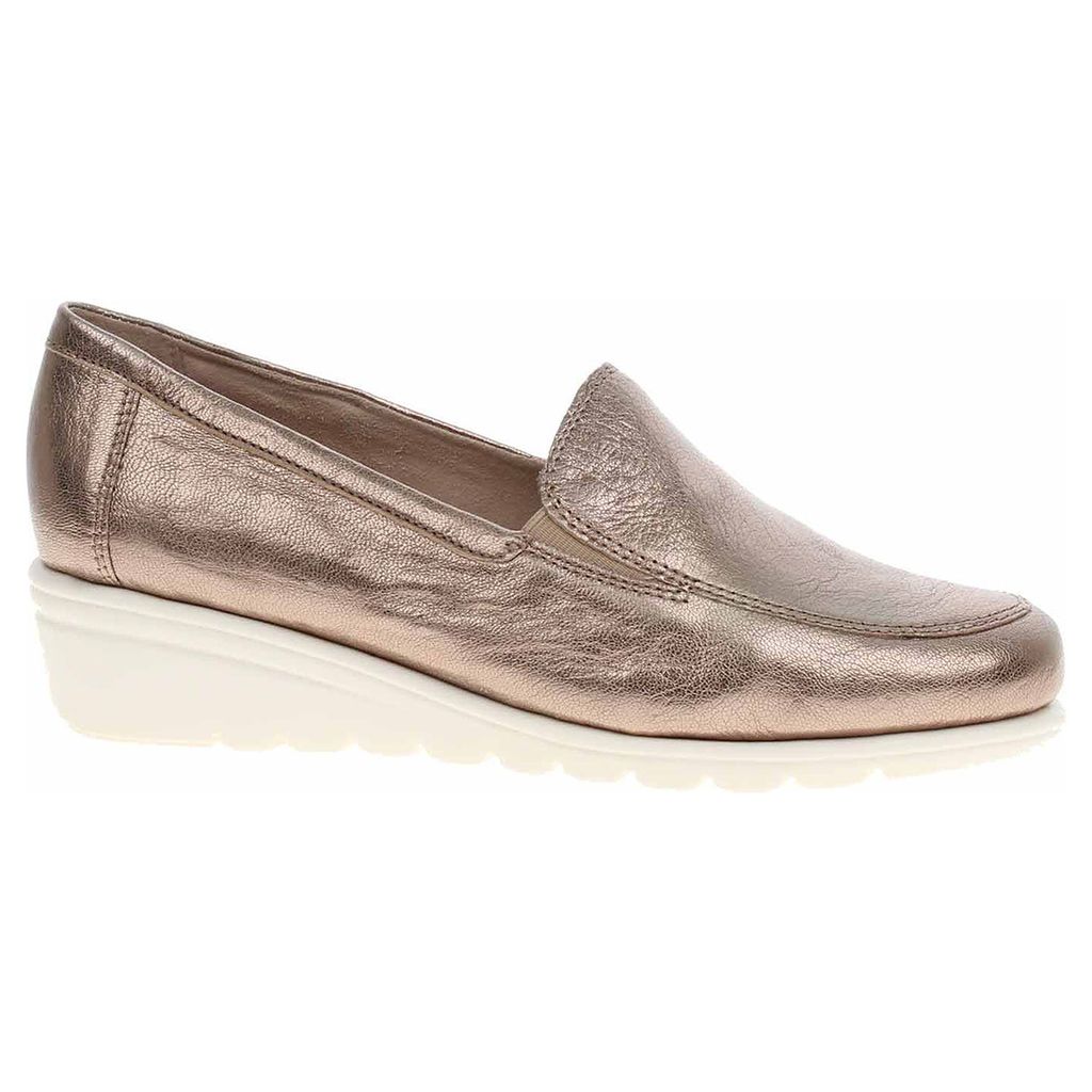 Caprice Damen Halbschuhe 9-24701-42 taupe metallic 36