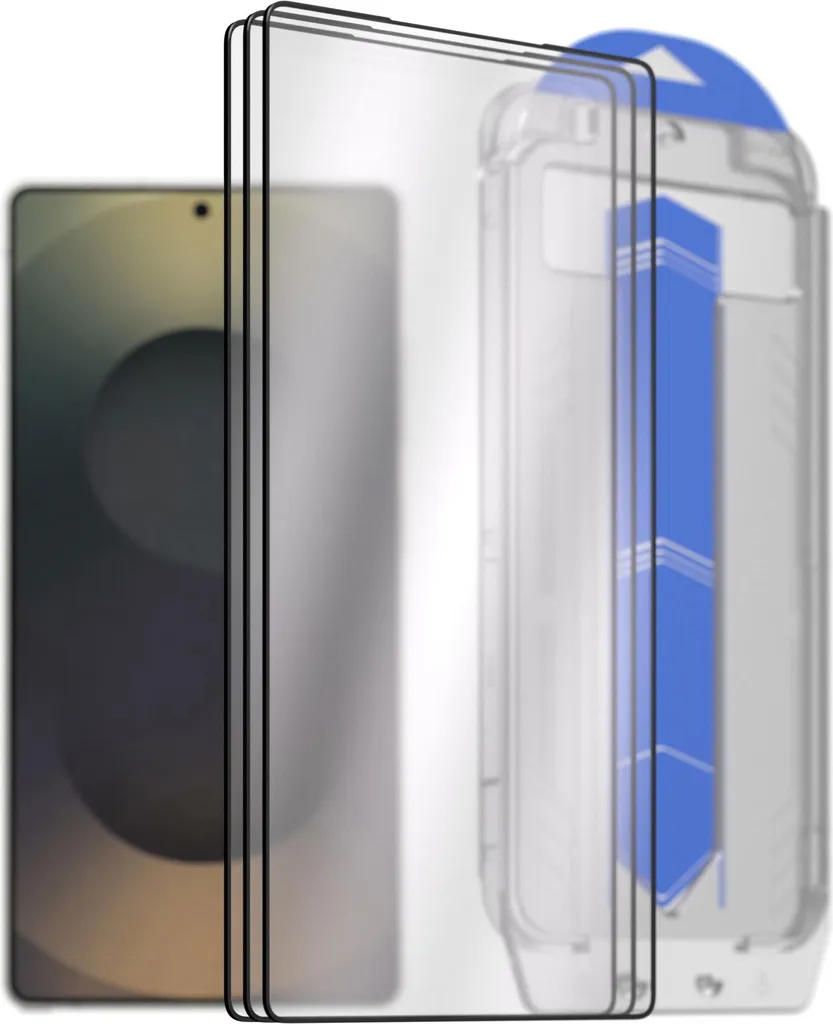Vetro AlzaGuard S25 Ultra: 3 Pack EasyFit Senza Polvere