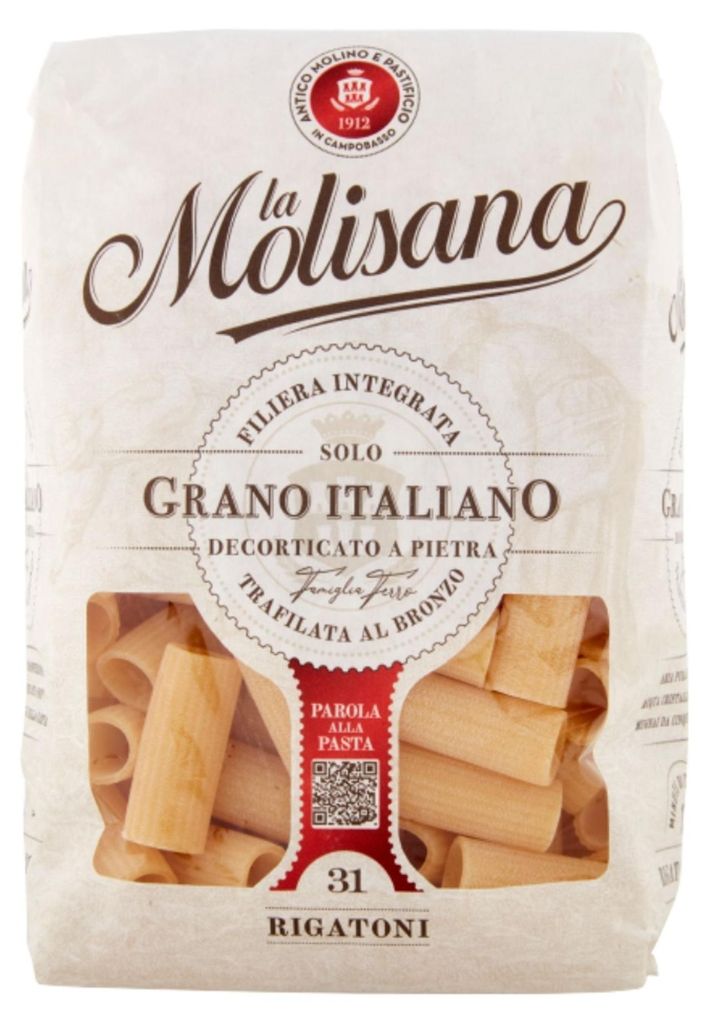 La Molisana Rigatoni n.31 pasta tubolare 500 g Immagine del prodotto 
