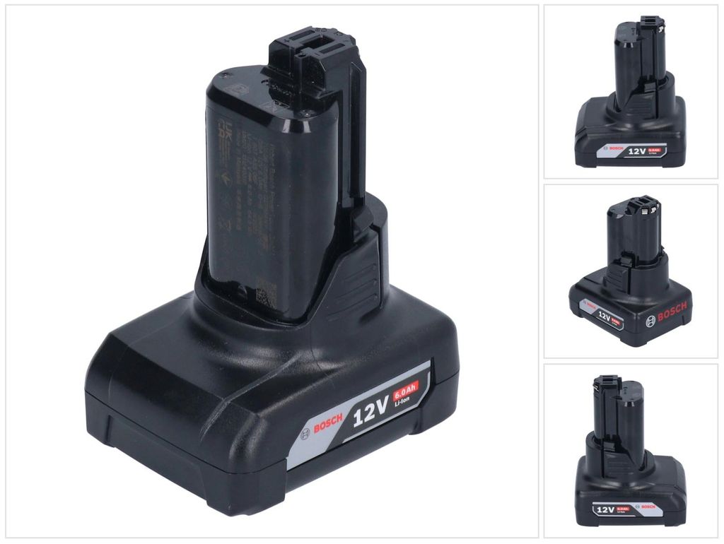Bosch GBA 12V 6.0AH, Bateria, Litowo-jonowa (Li-Ion), 6 Ah, Zdjęcie produktu 
