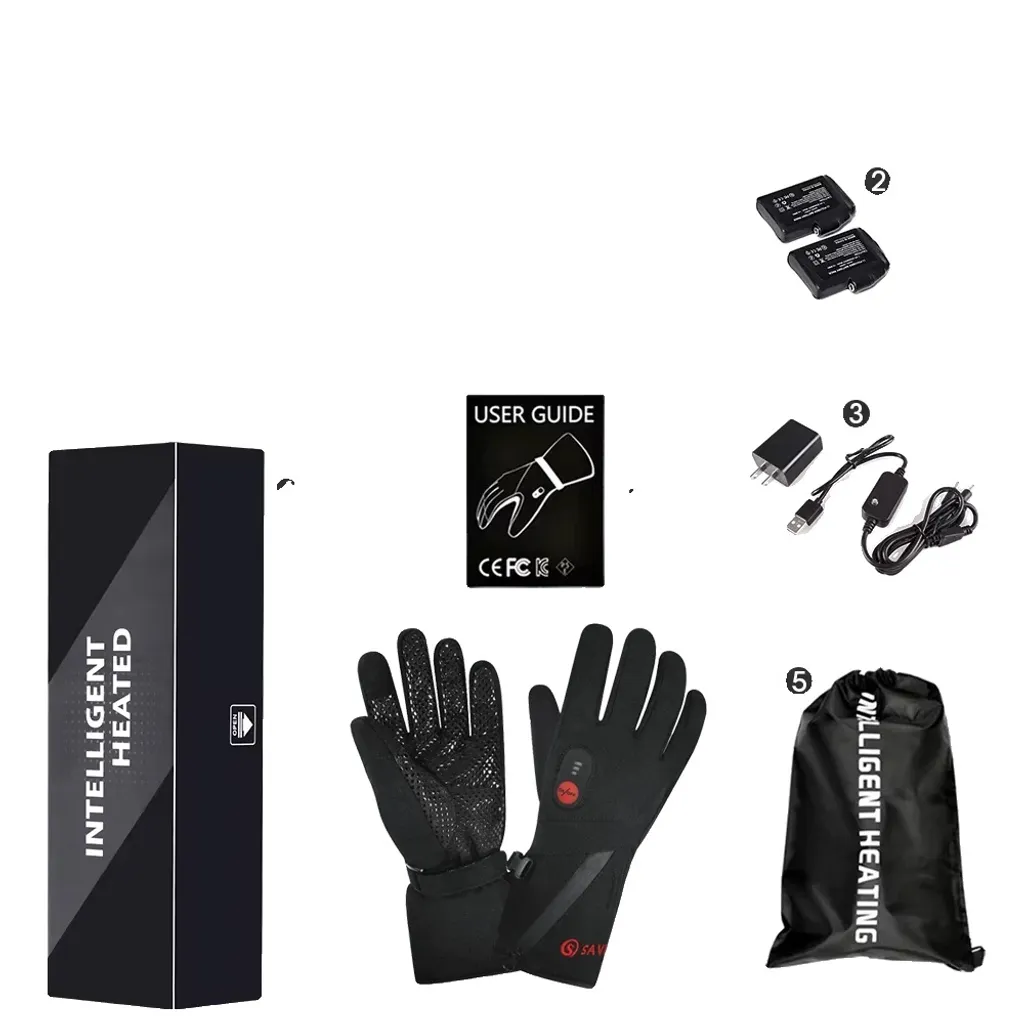 Gants chauffants pour moto et ski XXL : l'équipement hiver ultime