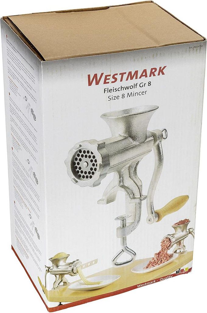 WESTMARK Fleischwolf Gr.8 Stahlguß Produktbild 
