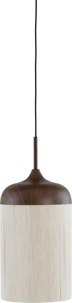 Hanglamp Dania donkere hout print Ø 16cm Productafbeelding 