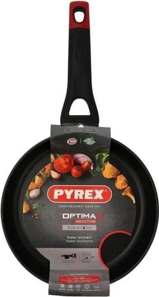 Padella, alluminio forgiato, rivestimento antiaderente, 24 cm, senza - 1