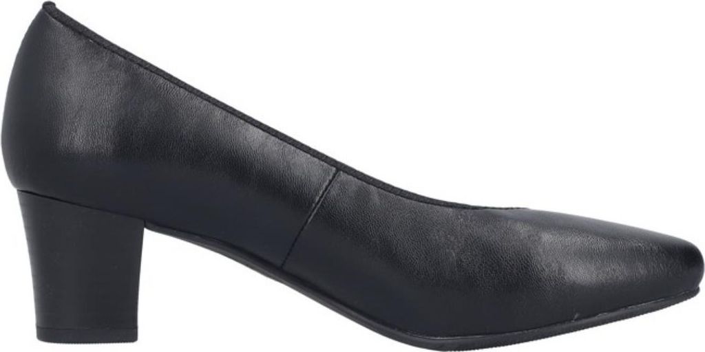 Rieker Damen Ganzjahres-Pumps, Modellnummer 4465001, Schwarz, Obermaterial Kunststoff