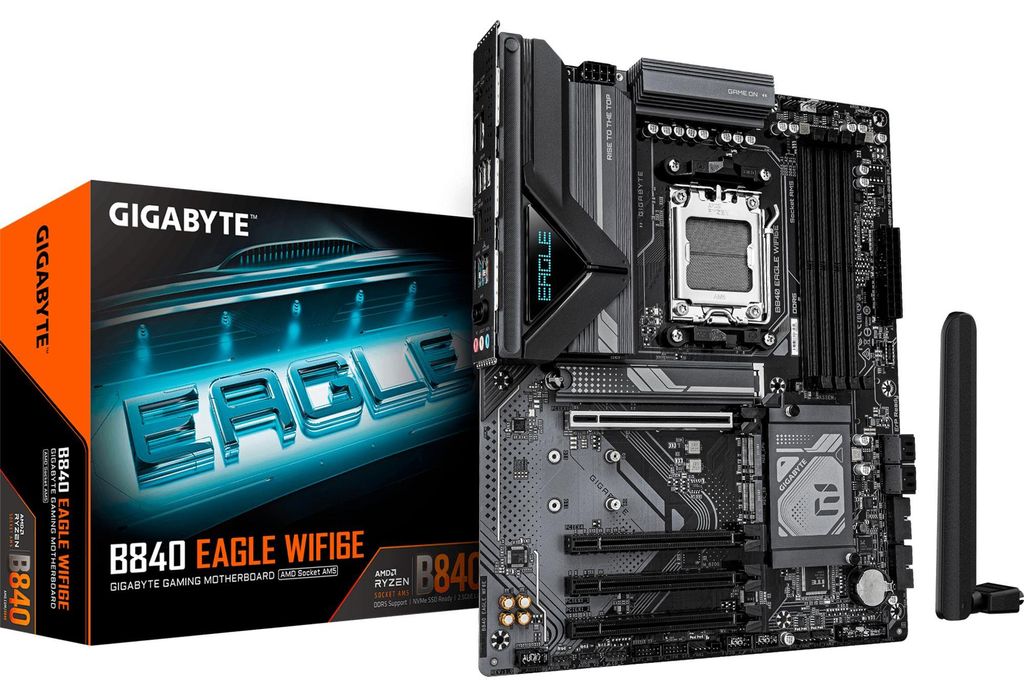 Gigabyte B840 EAGLE WIFI6E        (B840,AM5,ATX,DDR5) Produktbild 