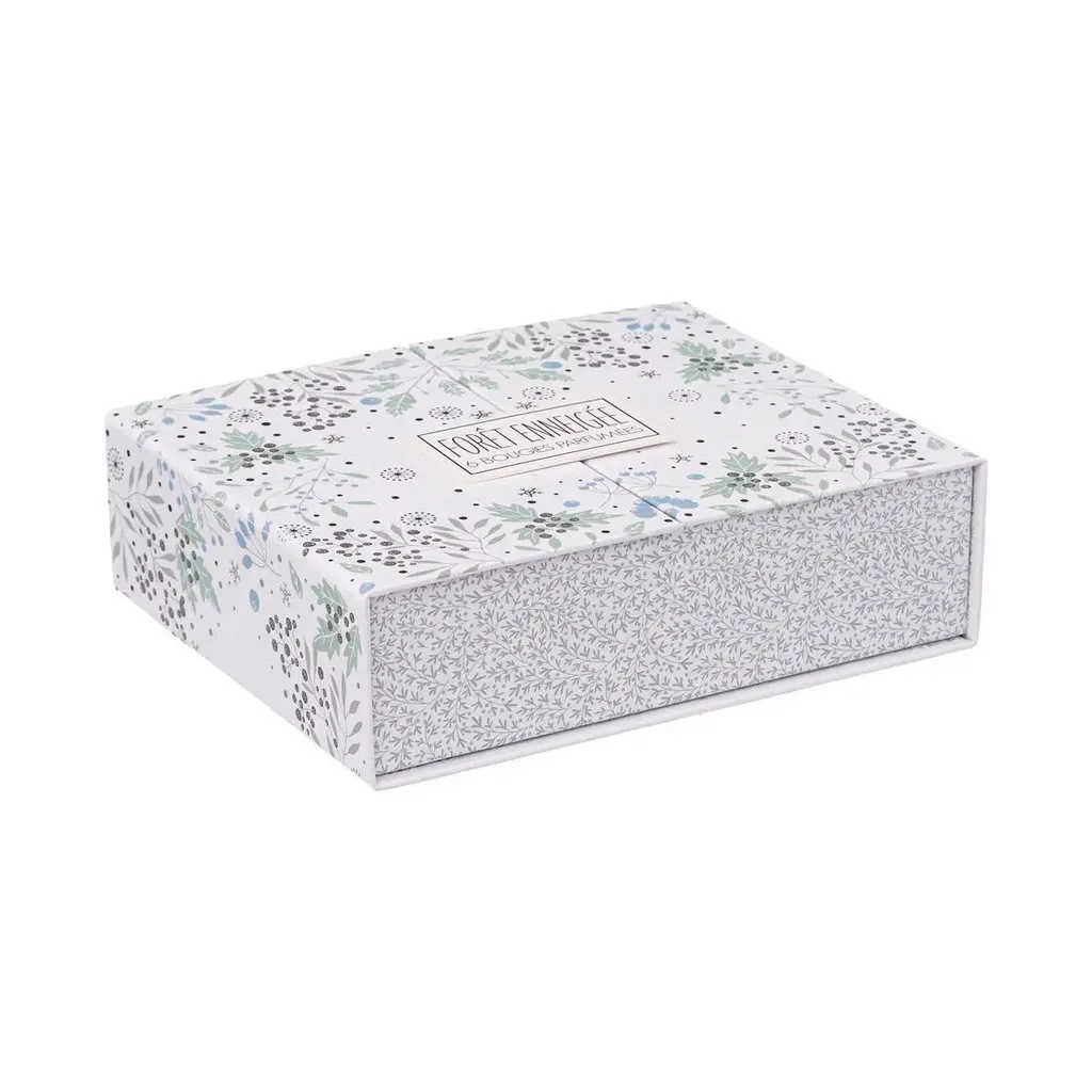 Bougies Parfumées de Noël Motivées 6x 4,5cm - Ambiance Féerique - 3