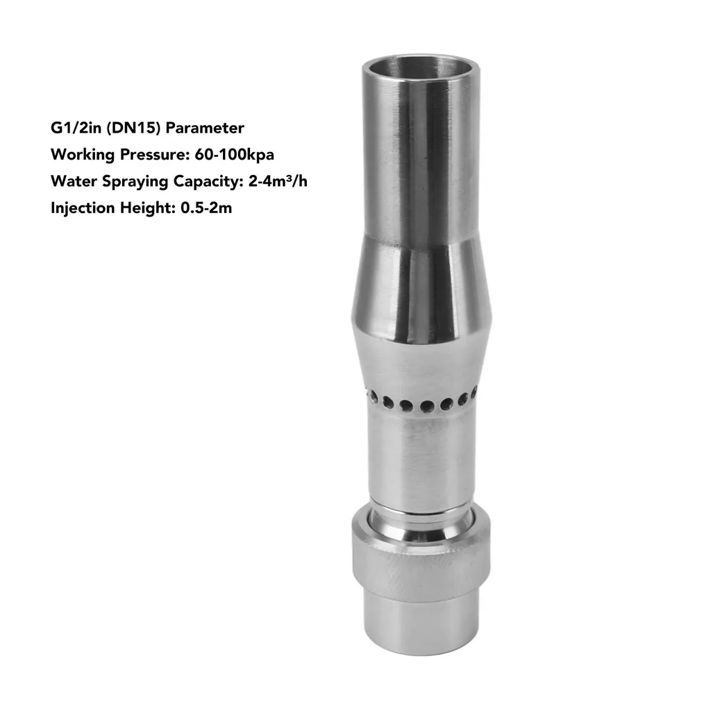 Buse de fontaine multi-jets DN15 en acier inox avec rotule orientable - 5