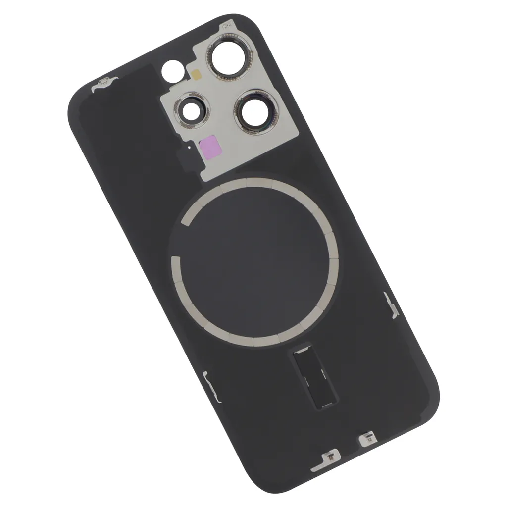 Verre de Remplacement iPhone 15 Pro Blanc avec Technologie MagSafe