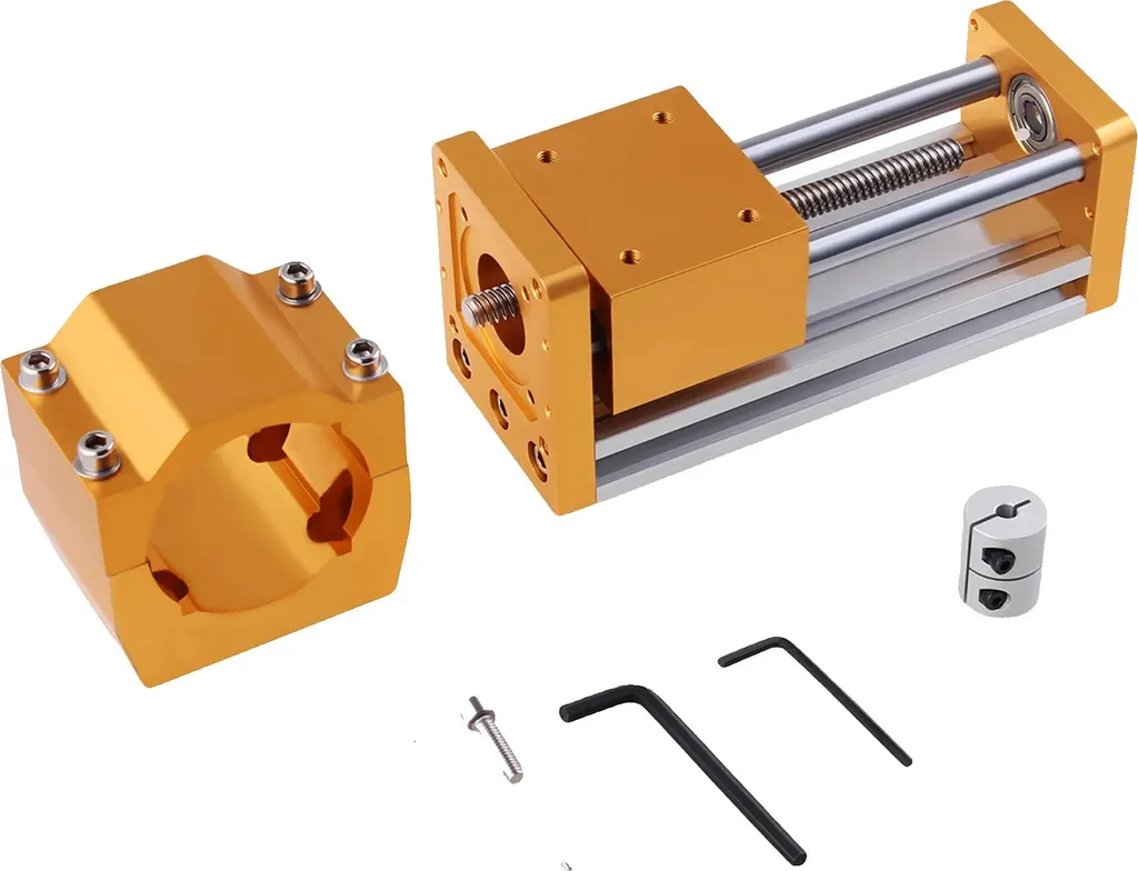 Modulo CNC per la lavorazione del legno, diametro mandrino 52 mm, supporta motori Nema17 e Nema23