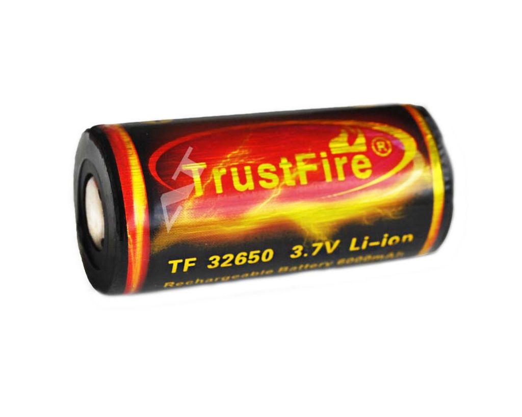 Trustfire 32650 6000mAh 3,7V geschützter Li-Ion-Akku mit Produktbild 