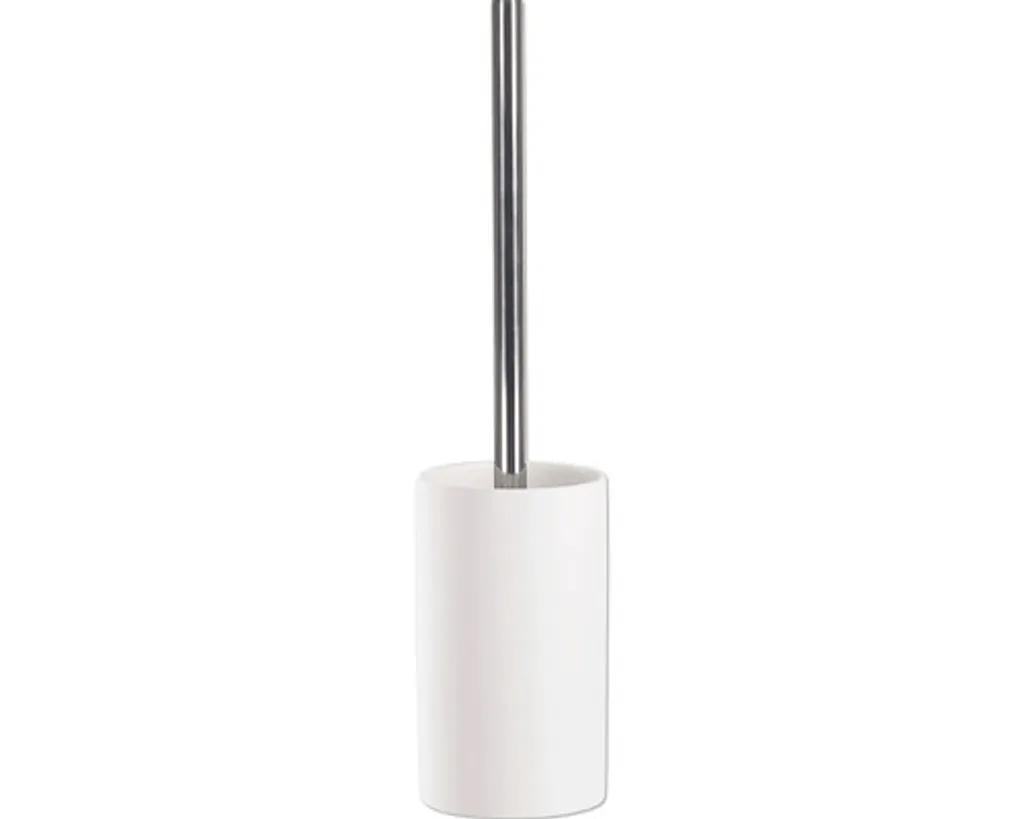 Brosse WC avec support blanc Kleine Wolke Pur : accessoire de toilette