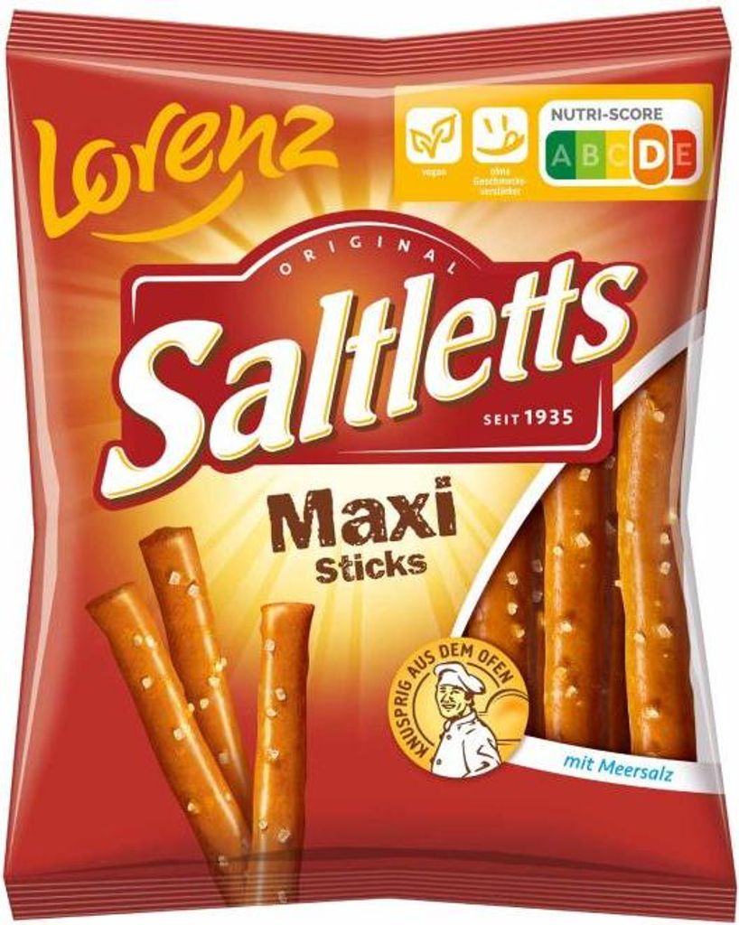 Saltletts Maxi Sticks 125g Produktbild 