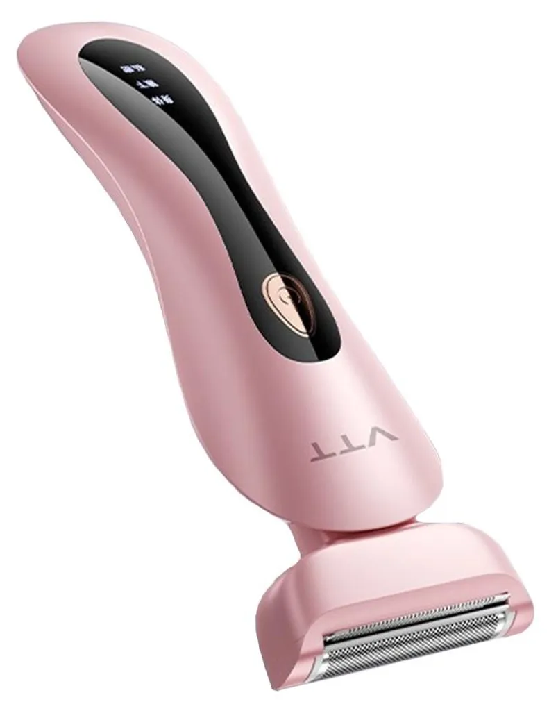 Tondeuse corps et maillot sans fil étanche pour un rasage facile rose