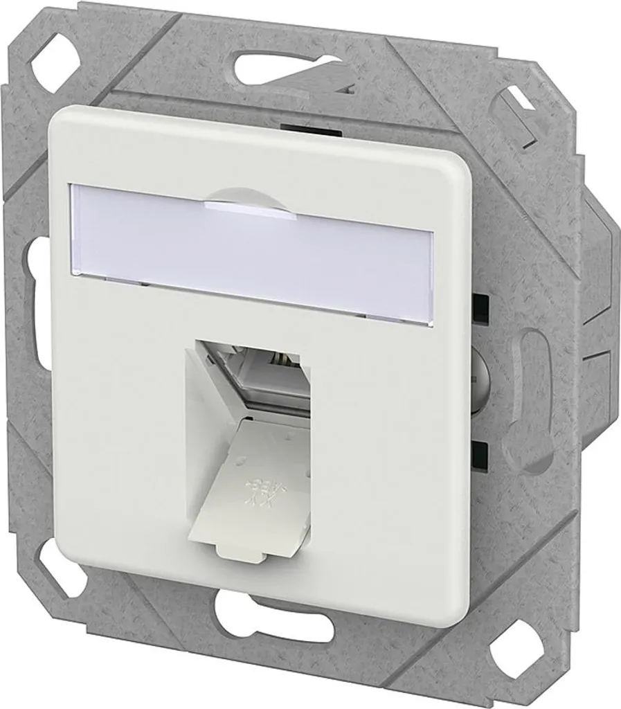 Prise Murale RJ45 pour Internet Fibre et Réseau 10 Gbit METZ CONNECT