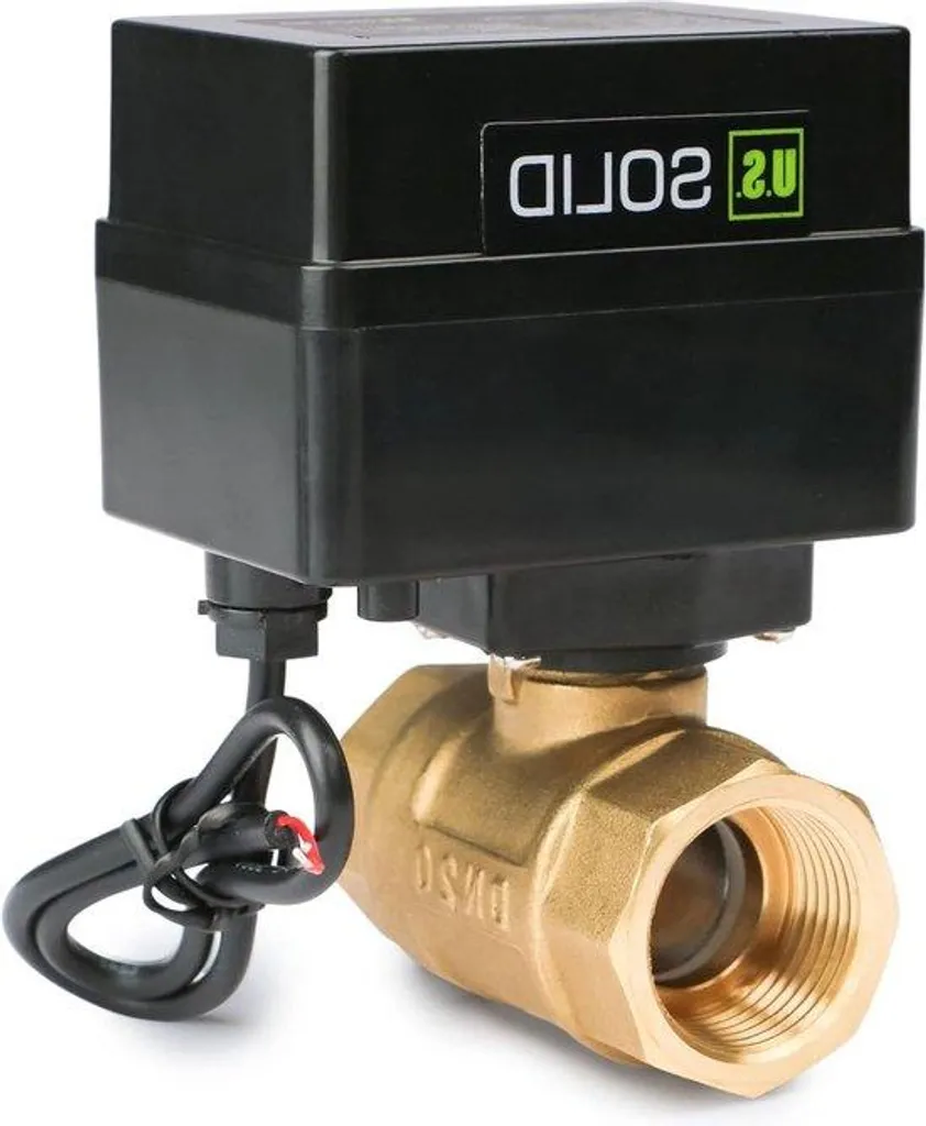 Vanne motorisée 3/4 pouce pour domotique et arrosage automatique 24V