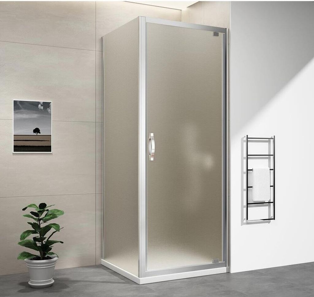 SIGMA SIMPLY Rechteckige Duschkabine Drehtür 800x750mm L/R Variante, Brick glas