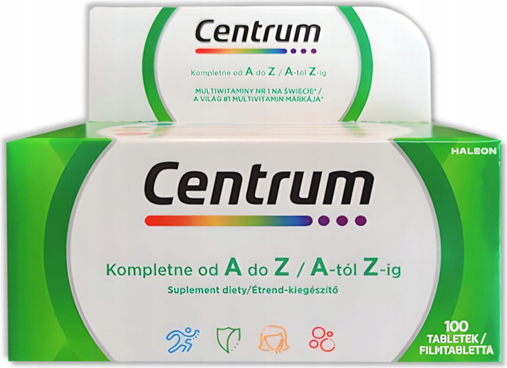 Centrum Kompletne od A do Z Zestaw multiwitamin, 100 Obrázok produktu 
