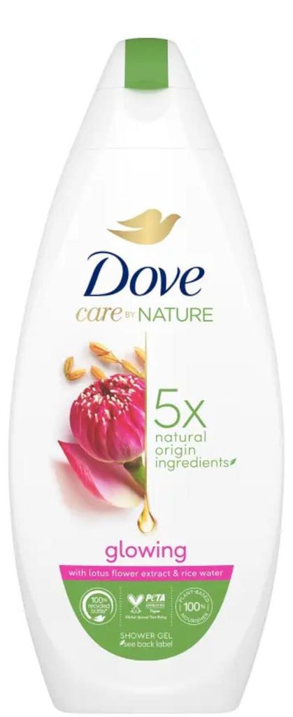 Dove Care By Nature Glowing Shower Gel with Lotus Flower Produktbild 