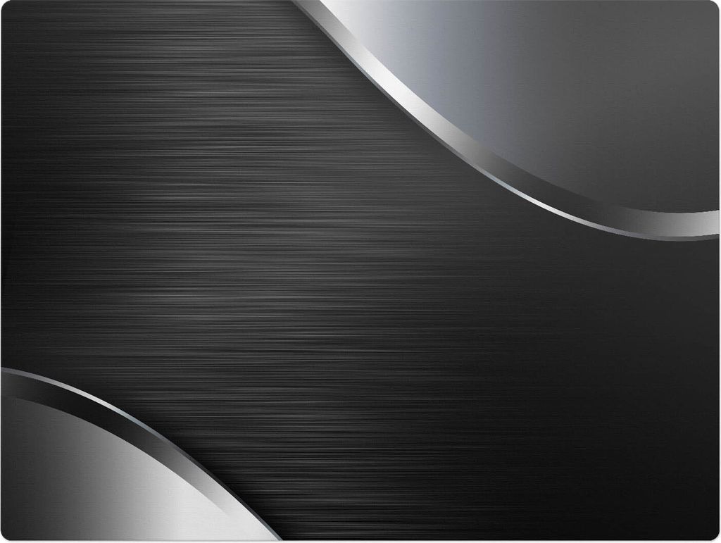 Metallische Wellen – Bodenschutzmatte – Stuhlunterlage 120x90 cm – Rutschfest – Hartbodenmatte