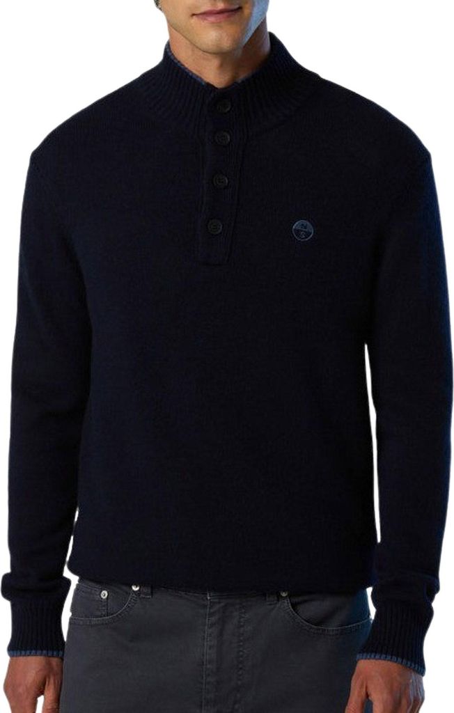 North Sails Knit Half Buttons Pullover Men