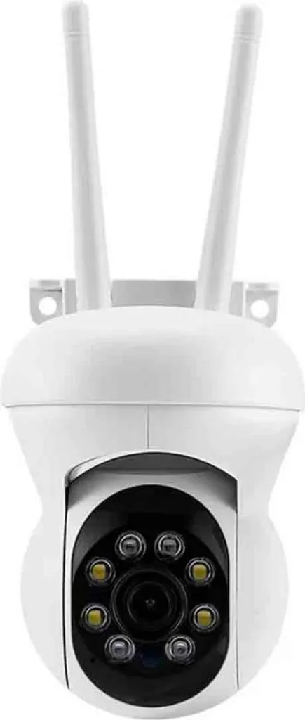 INF Caméra de Sécurité Sans Fil HD 200W Pan & Tilt Vision Nocturne Couleur