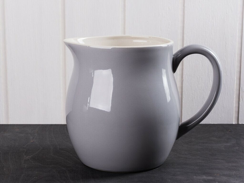 IB Laursen MYNTE Kanne 2,5 Liter Grau Keramik Geschirr FRENCH GREY Krug Karaffe