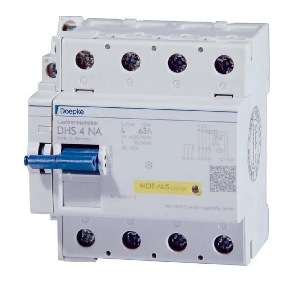 Doepke DHS4-063NA Interrupteur-sectionneur avec arrêt d'urgence 9900009