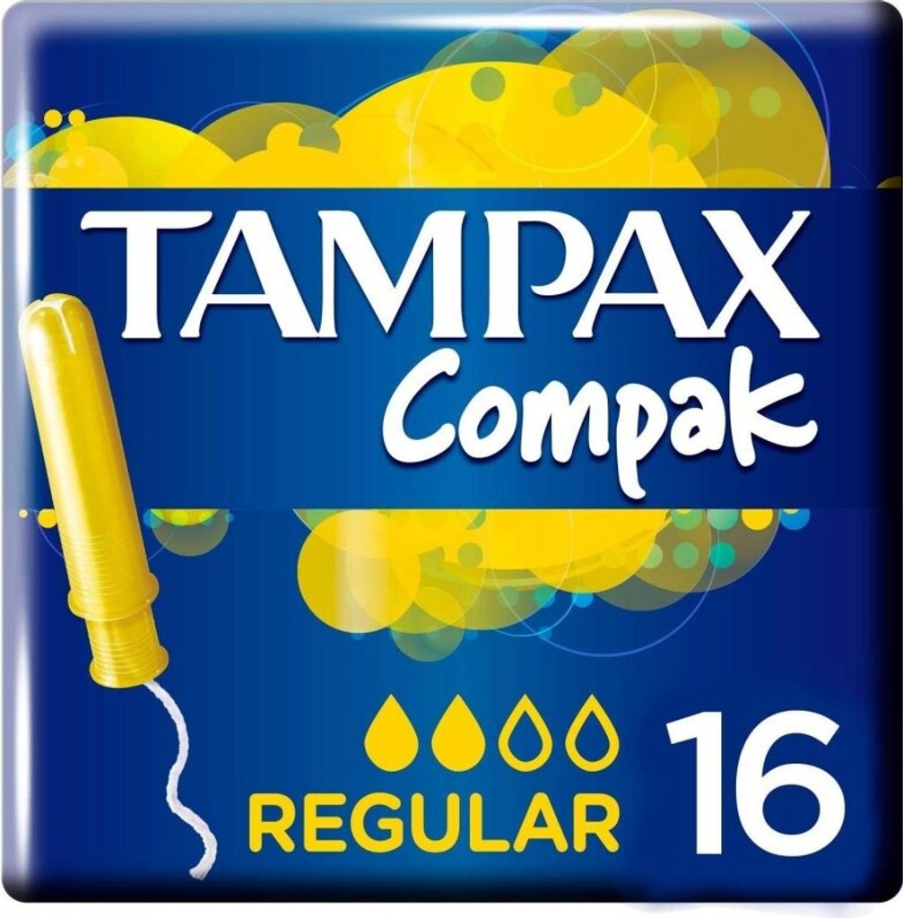 (Tampax, Regular, Tampons mit Applikator, 16 Stück Produktbild 
