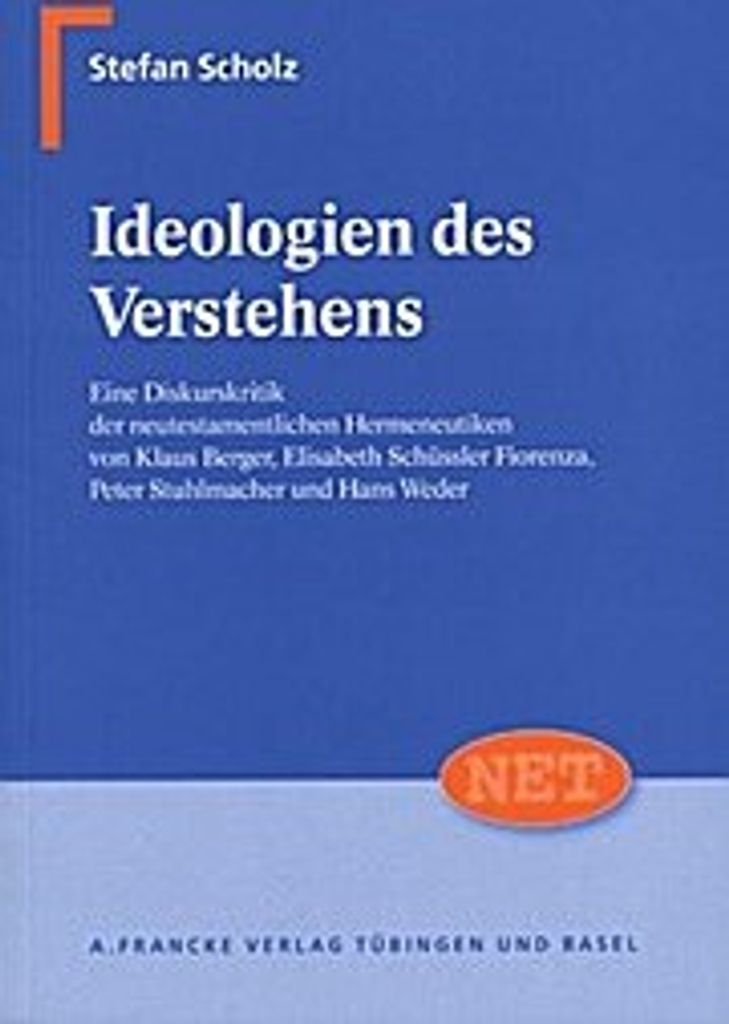 Scholz, S: Ideologien des Verstehens