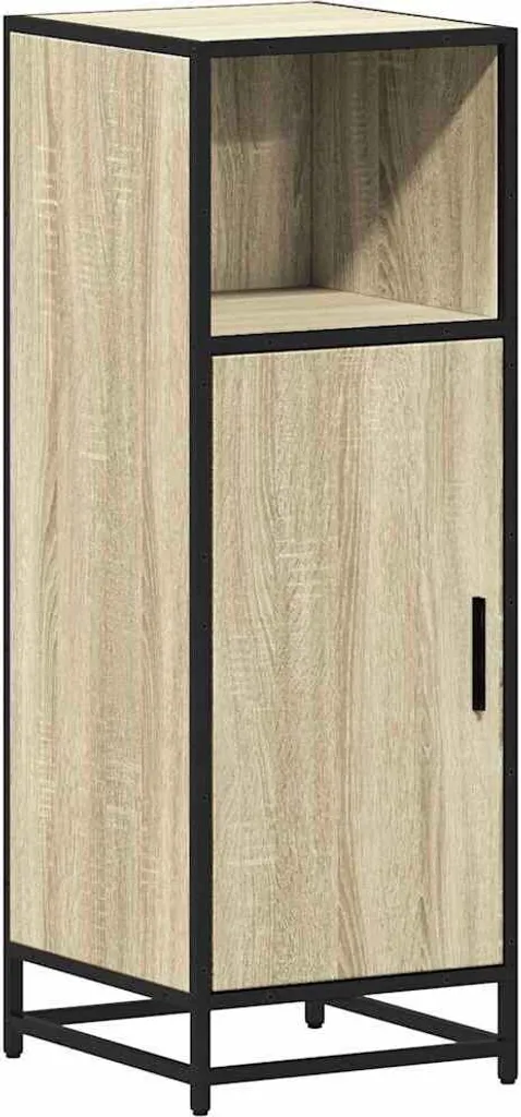 Armadietto Bagno Multiuso Rovere Sonoma 35x37,5x100 cm | Robusto