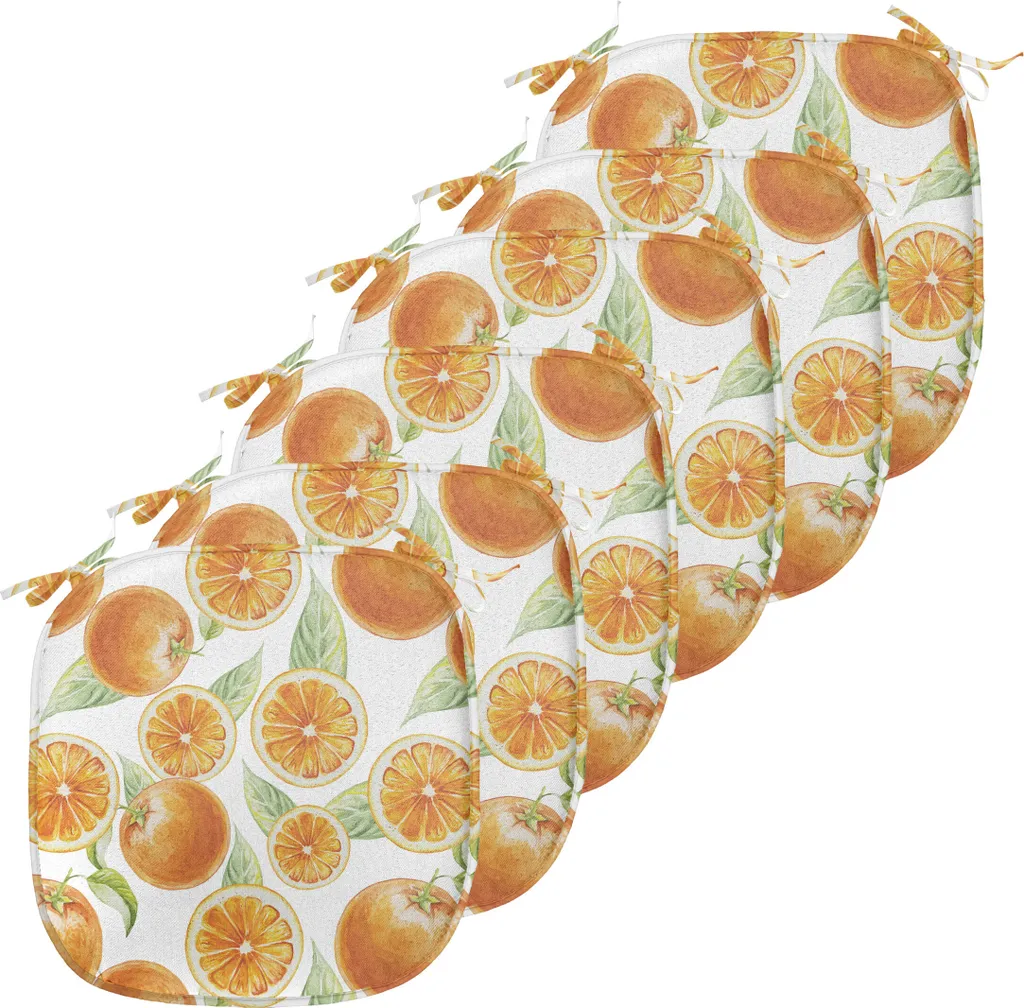 Coussin Assise pour Chaise de Salle à Manger, Décoration Cuisine 6pcs