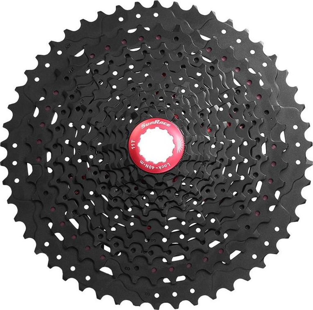 SunRace CSMZ903 12-fach Kassette 11-51 Zähne Silber - MTB Schaltung