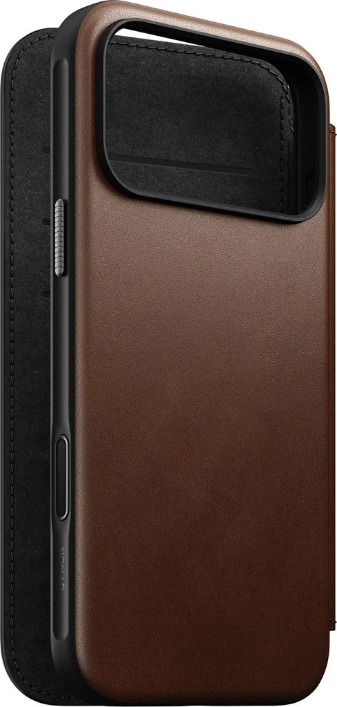 Nomad Modern Cuir Folio iPhone 17 Pro Max – Boutons en Image du produit 