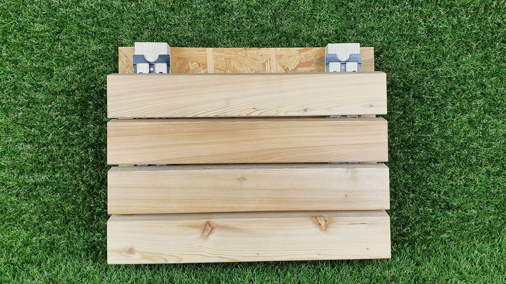 HS24 Pan-Clips für Rhombusleisten B 65-70mm, 50 Stck/Pack, Produktbild 2