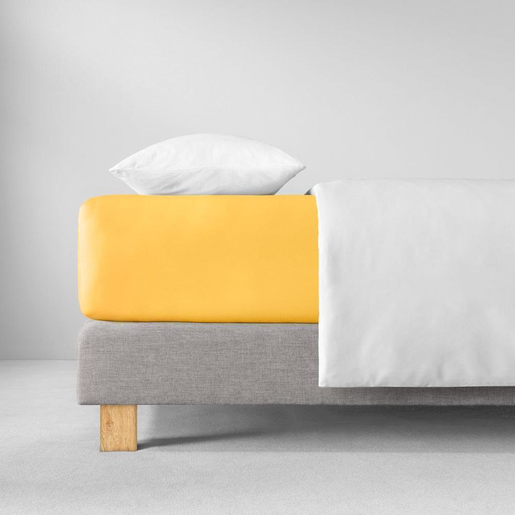 Estella Jersey-Stretch Spannbetttuch Farbe sonne Größe Produktbild 