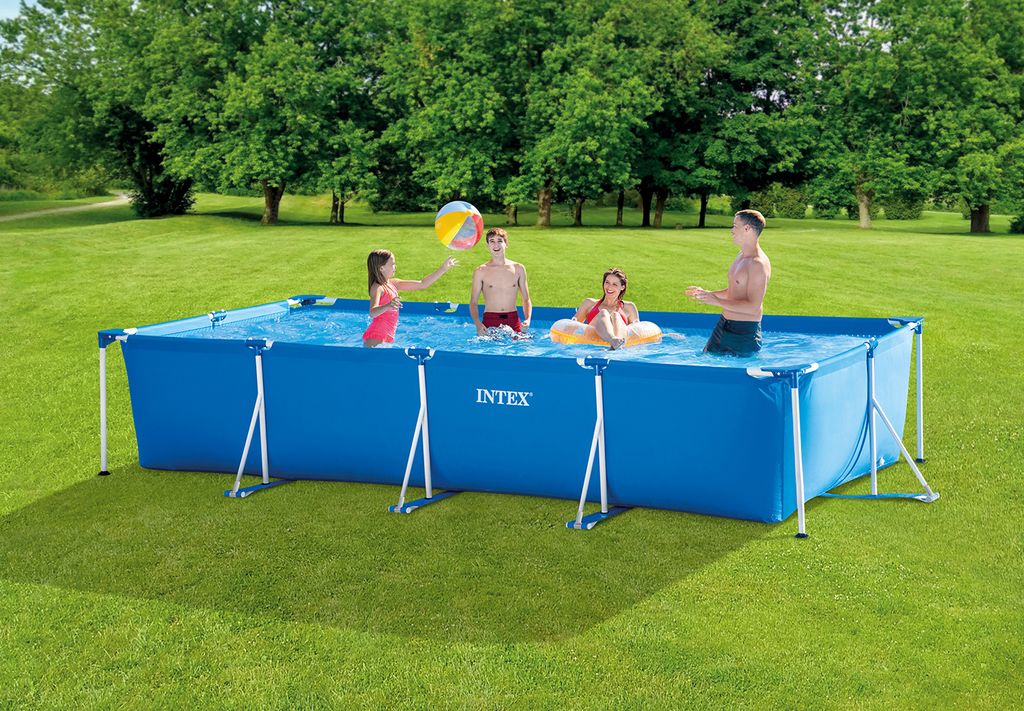 INTEX Frame Pool - Set Family 450 x 220 x 84 cm, Farbe: Produktbild 8