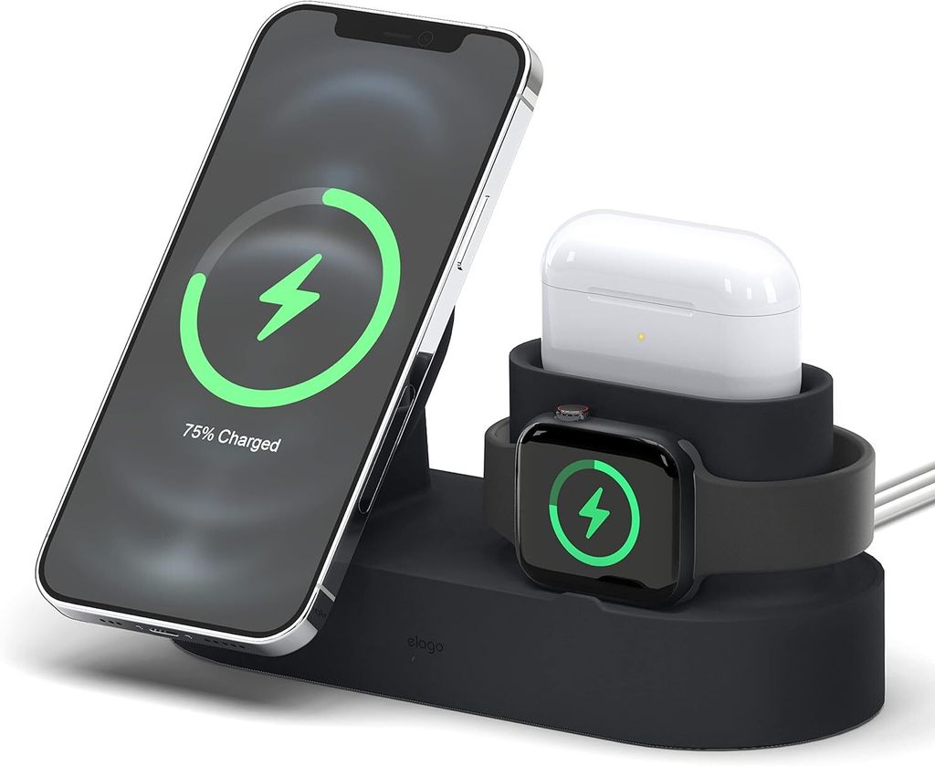 Elago Station de charge MagSafe Trio 2 pour appareils Image du produit 