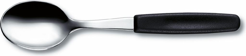 victorinox coltelleria - Cucchiaino manico nero - Swiss Immagine del prodotto 