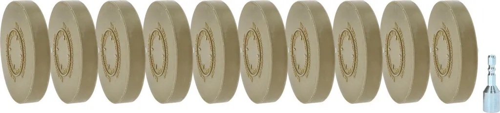 Enlever les adhésifs sur peinture mate avec le disque KS-Tools 88mm