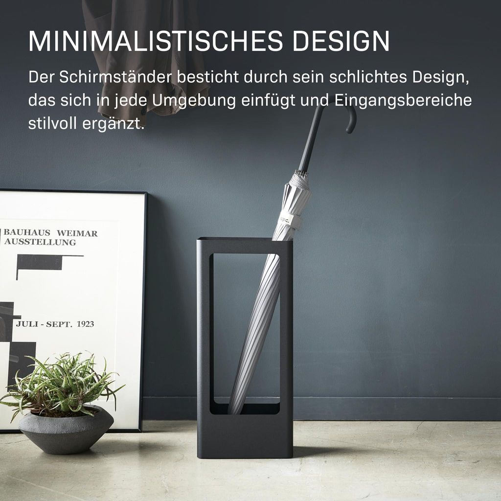 Yamazaki Schirmständer schwarz TOWER