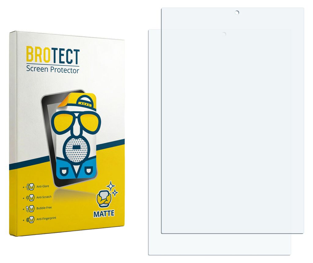 2x BROTECT Schutzfolie für MEDION Lifetab X10301 (MD 60348) Displayschutz Displayschutzfolie Folie Matt Entspiegelungsfolie