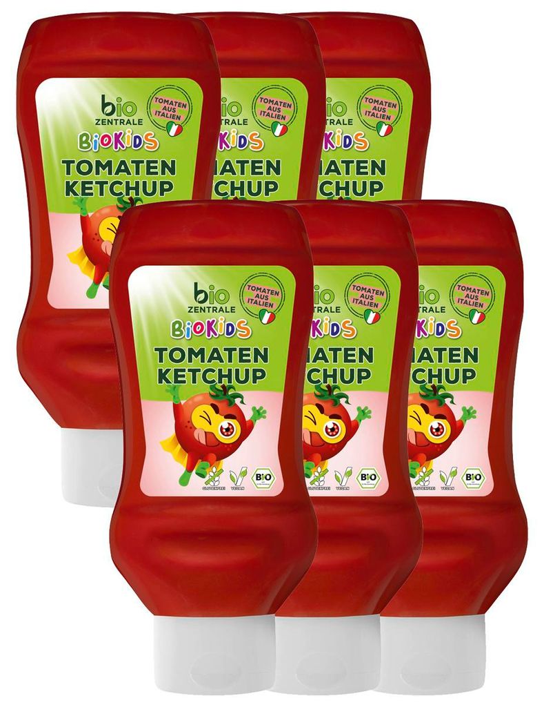 BioKids Tomatenketchup mild fruchtig im praktischen Vorrat Produktbild 