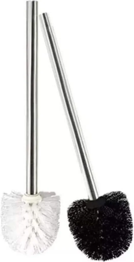 Pack de 25 brosses WC de rechange noires pour hygiène parfaite maison - 2