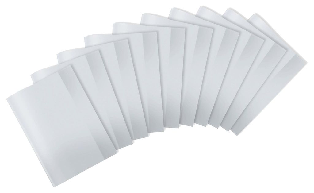 HERMA 20242 Set 10 Heftschoner PP A4 transparent farblos Produktbild 