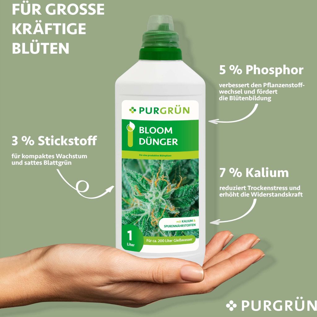 Purgrün Bloom Dünger Blütenbooster für Kaufland.de