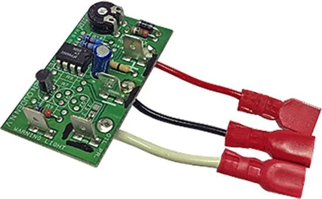 Connecter un feu d'avertissement au compteur d'eaux usées VETUS 12/24V
