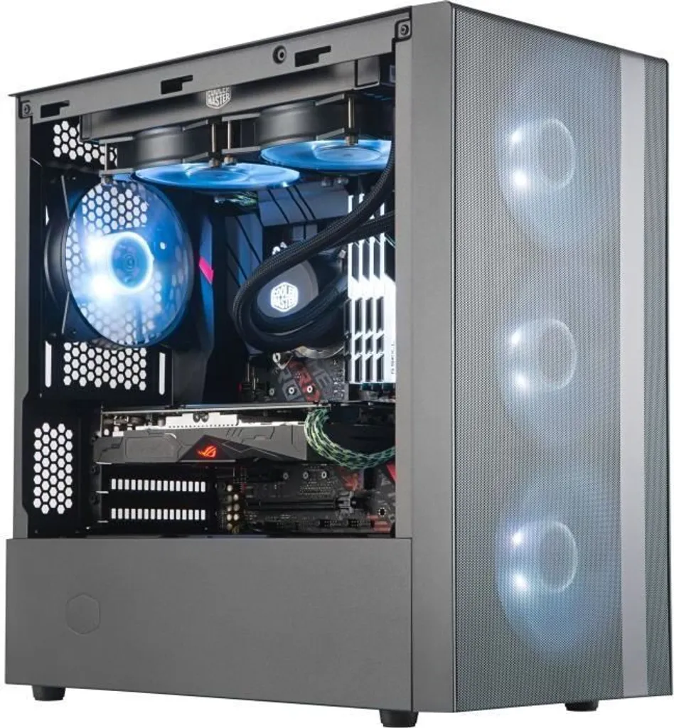 Case Cooler Master NR400 Vetro Temperato mATX | Airflow Superiore - 4